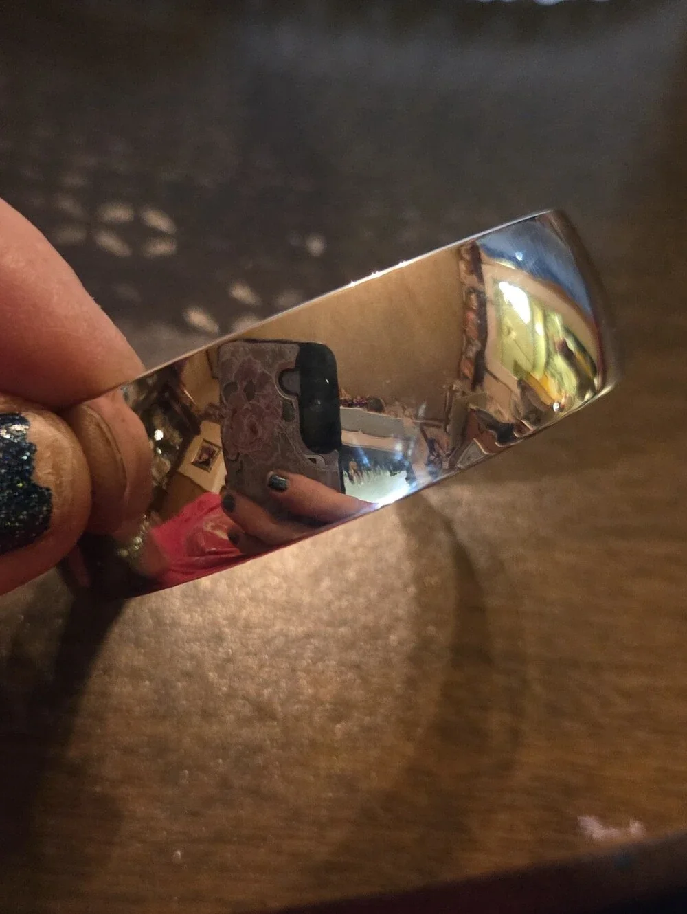 N/A polished silver